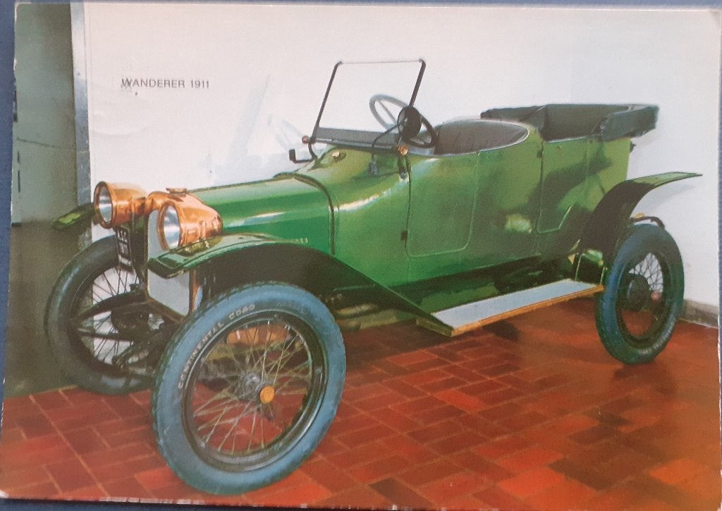 Ansichtkaart Auto Wanderer 1911, Ophalen of Verzenden, 1960 tot 1980, Gelopen, Voertuig