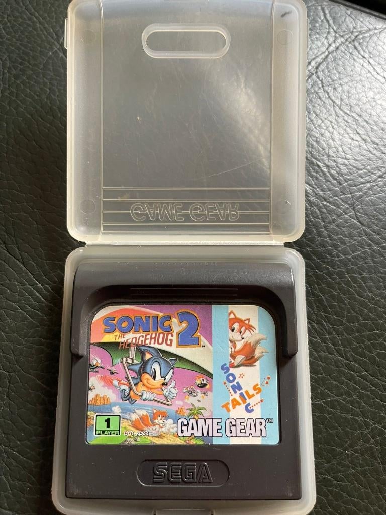 Sonic 2 The Hedgehog, Spelcomputers en Games, Games | Sega, Game Gear, 1 speler, Ophalen of Verzenden, Zo goed als nieuw