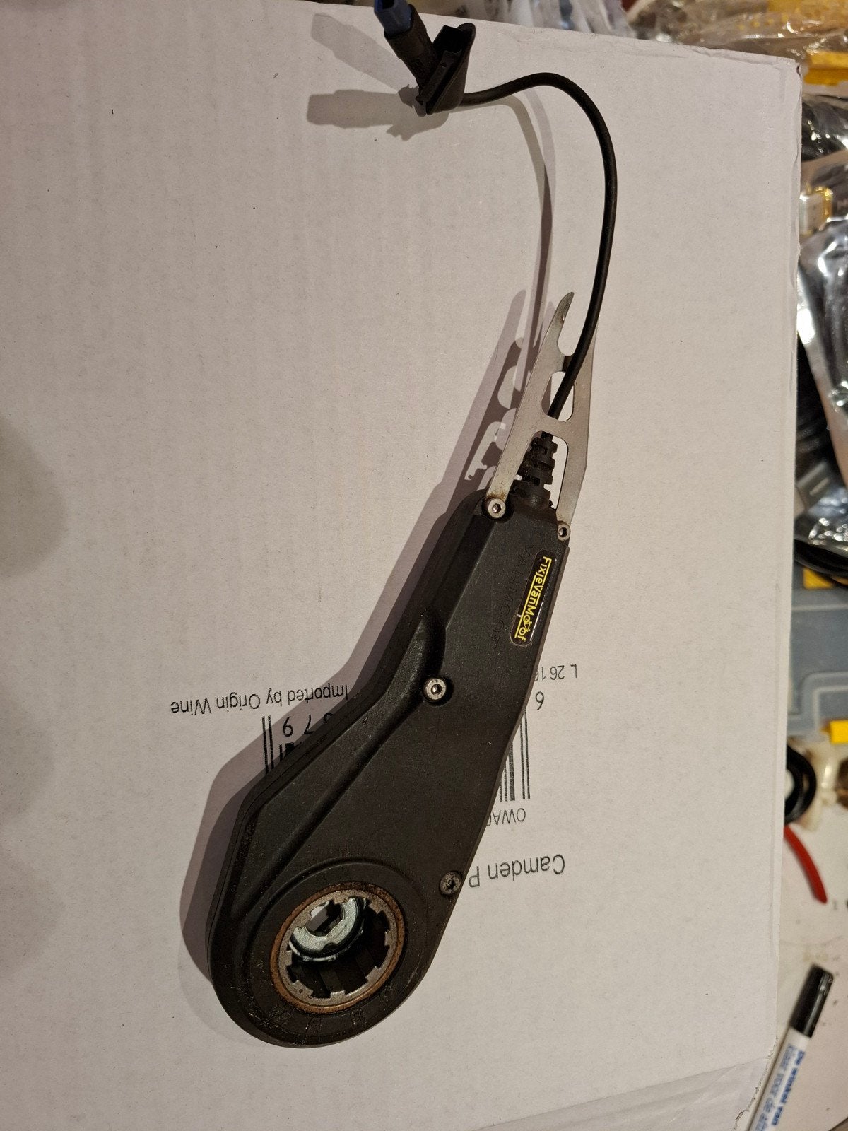 VanMoof E-shifter (defect), Fietsen en Brommers, Fietsonderdelen, Elektrische fiets, Gebruikt, Overige typen, Kunststof