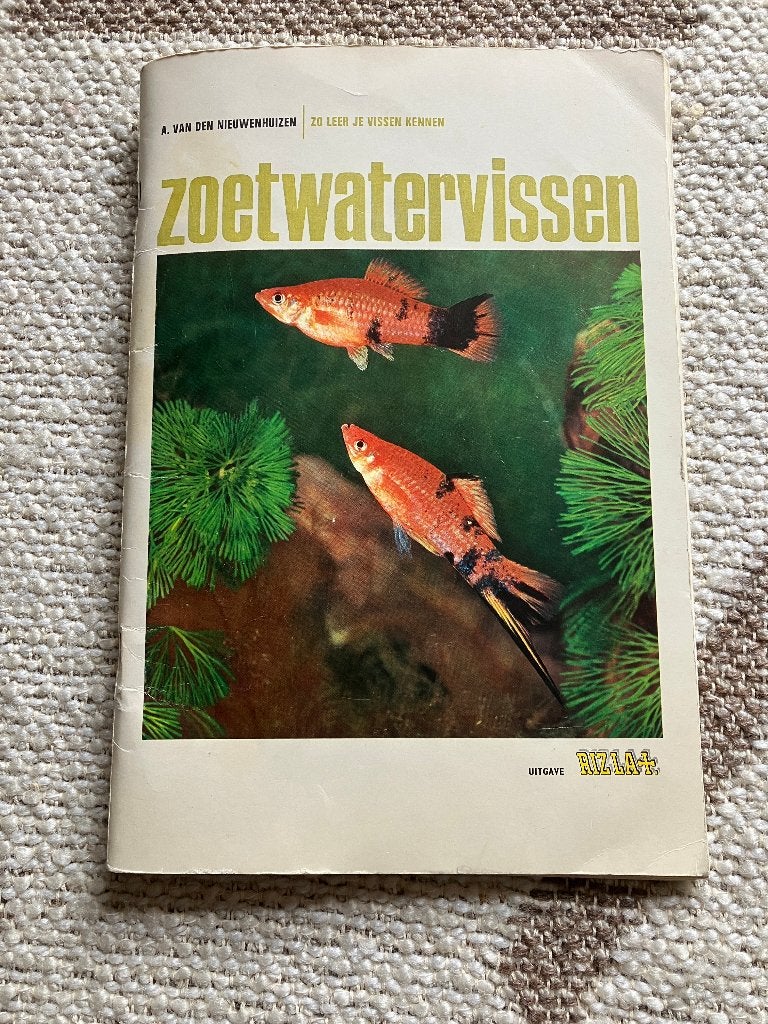 zoetwatervissen rizla, Ophalen of Verzenden, Zo goed als nieuw