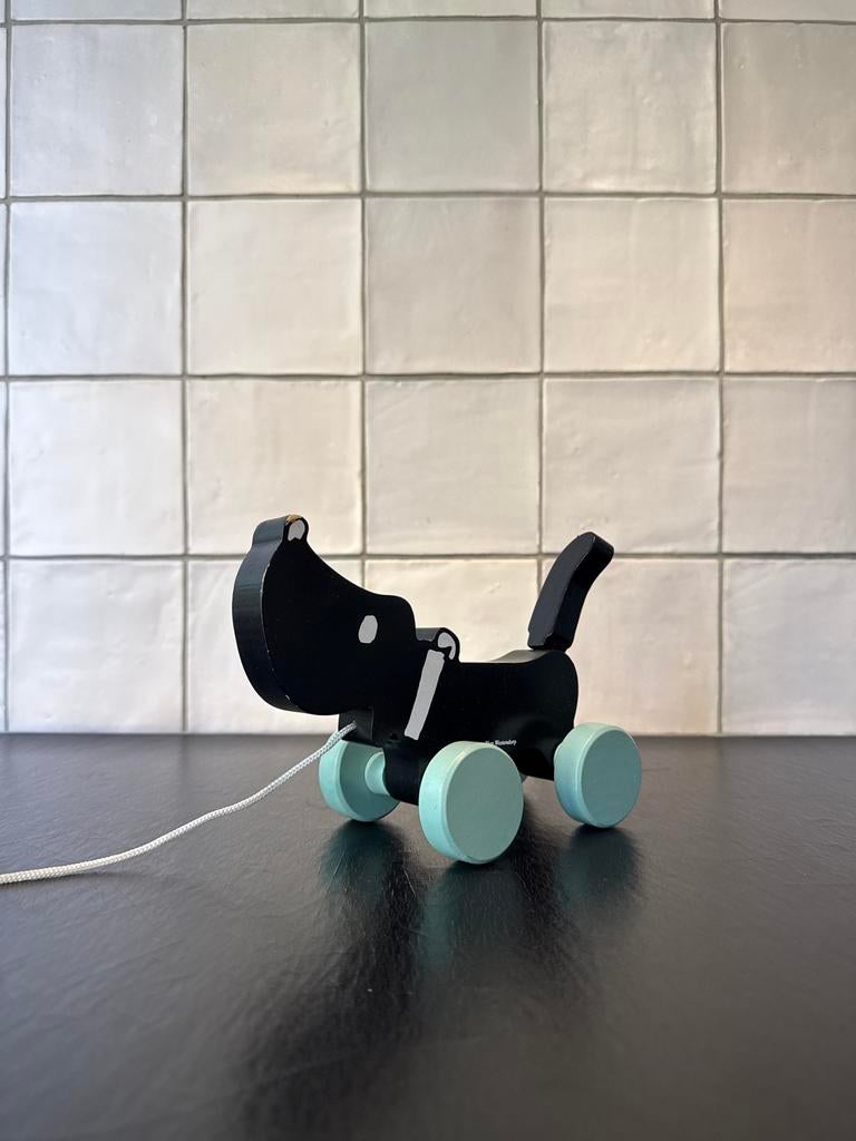 Houten Takkie trekspeelgoed, Ophalen of Verzenden, Gebruikt, Overige typen, Met wieltjes