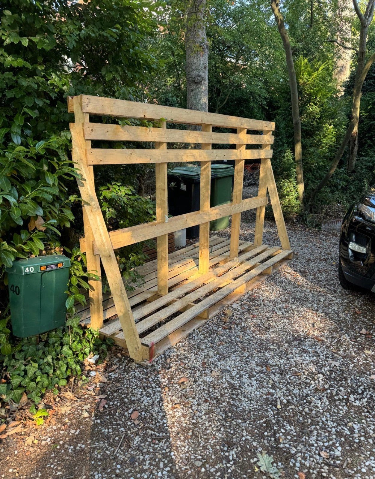 Houten pallet, Minder dan 3 m³, Ophalen