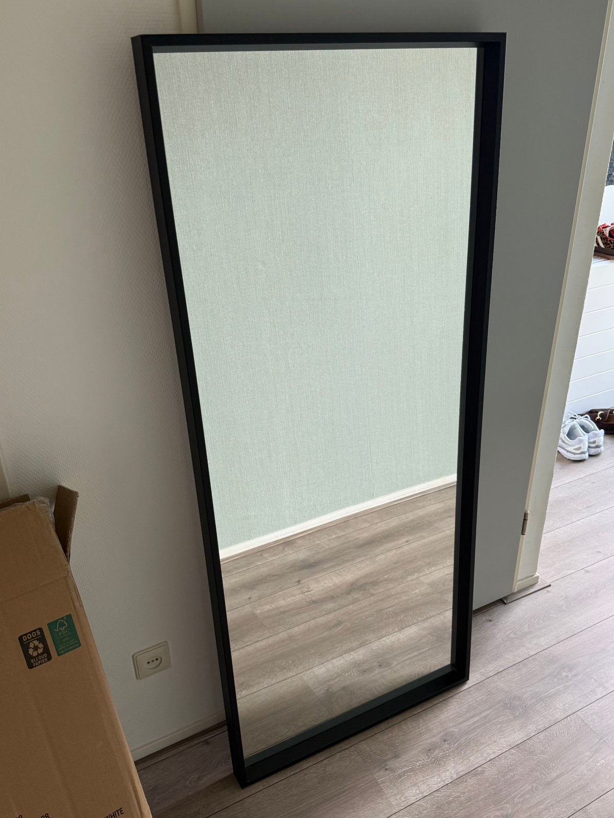 Spiegel ikea nissedal, Huis en Inrichting, Ophalen, Zo goed als nieuw, Rechthoekig, Minder dan 100 cm