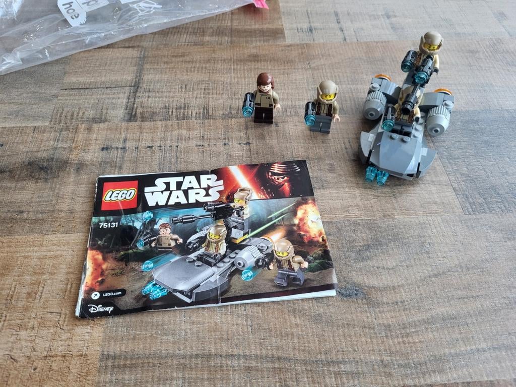 LEGO Starwars Resistance Trooper Battle Pack set 75131, Compleet, Star Wars, Lego, Ophalen of Verzenden
