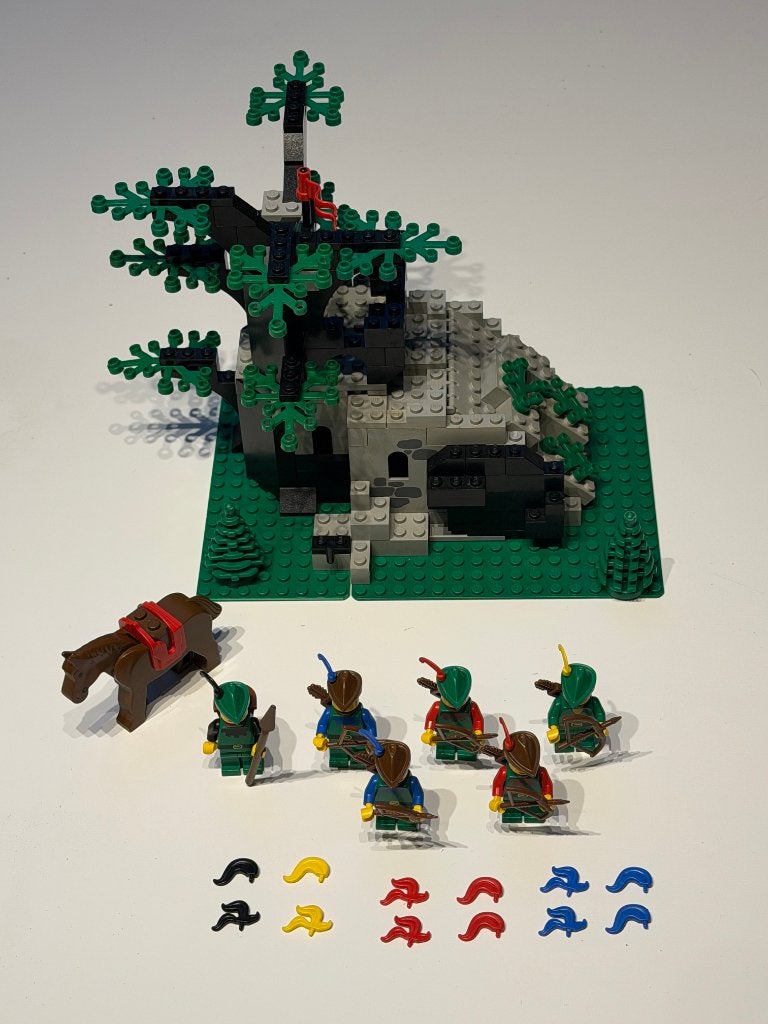 LEGO - Set 6066 - Castle - Camouflaged Outpost, Compleet, Lego, Ophalen of Verzenden, Zo goed als nieuw