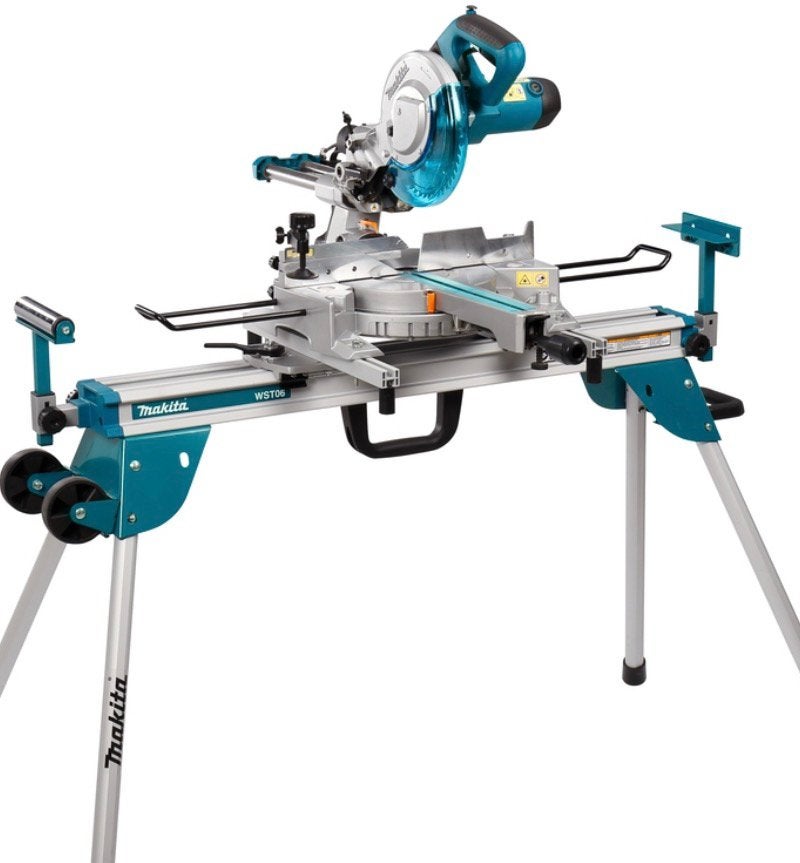 Telescopische afkortzaag Makita LS0815FL, Doe-het-zelf en Verbouw, Gereedschap | Zaagmachines, Ophalen, Gebruikt, 1200 watt of meer