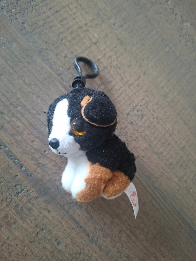 TY Beanie Boo hond sleutelhanger - als nieuw, Ophalen of Verzenden, Zo goed als nieuw, Dier of Natuur