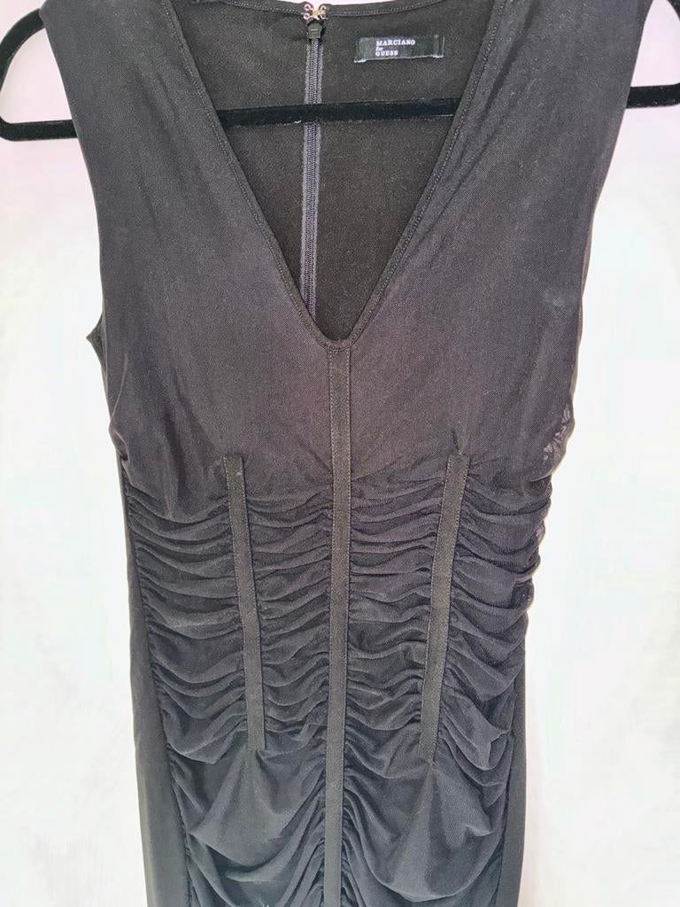 Cocktailjurk marciano by guess  S little black dress, Zwart, Ophalen of Verzenden, Zo goed als nieuw, Knielengte