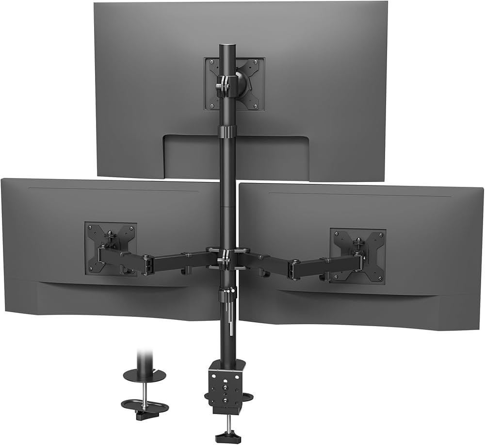 Monitorbeugel voor 3 schermen, Computers en Software, Ophalen of Verzenden, Nieuw