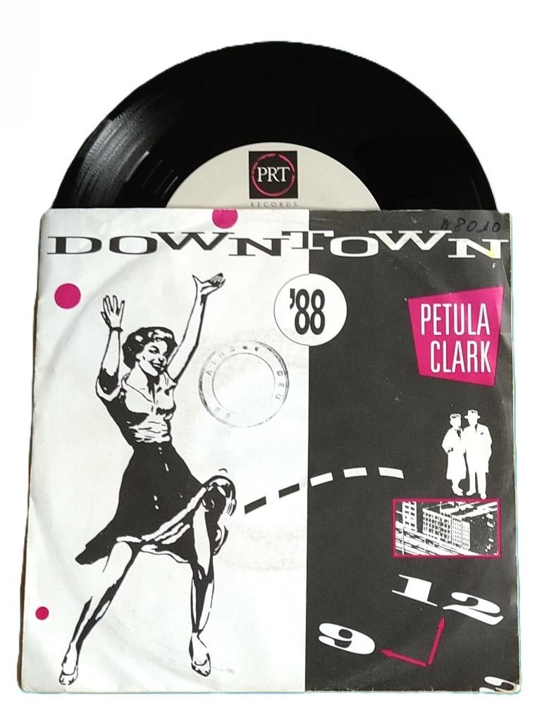 Petula Clark - Downtown '88 / Original (UK1964), Cd's en Dvd's, Vinyl Singles, Verzenden, 7 inch, Single, Zo goed als nieuw