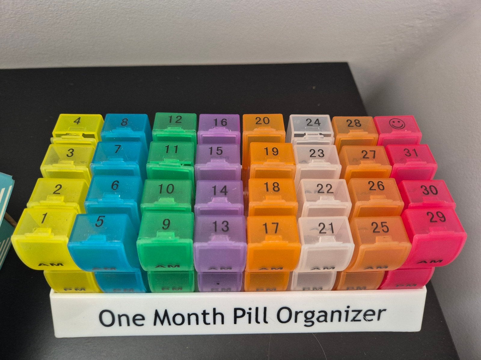 Maandelijkse Pillen Organizer - Medicijndoosje 31 Dagen, Ophalen