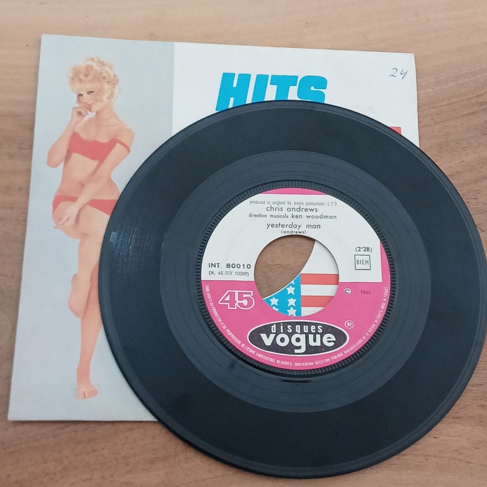 Chris Andrews, Cd's en Dvd's, Vinyl Singles, Ophalen of Verzenden, Zo goed als nieuw, Pop