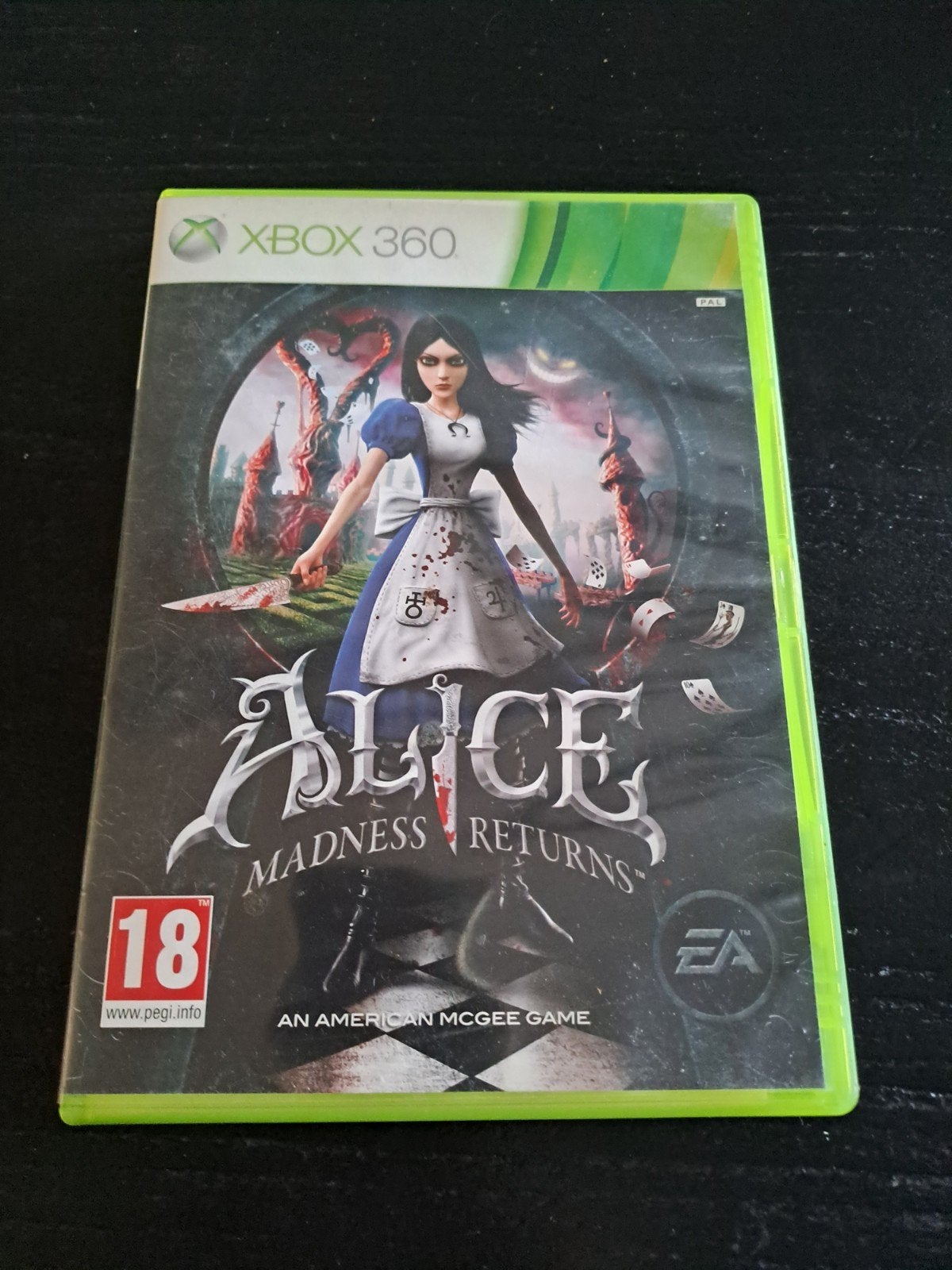 Xbox 360 Alice Madness Returns, Vanaf 18 jaar, 1 speler, Zo goed als nieuw, Ophalen