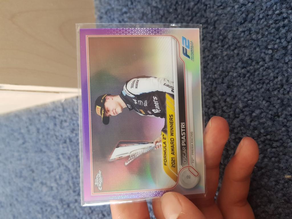 Oscar Piastri /399 Topps Chrome F1/F2, Hobby en Vrije tijd, Verzamelkaartspellen | Overige, Ophalen of Verzenden, Zo goed als nieuw