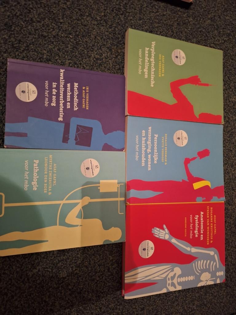 MBO Zorgboeken: Verpleegtechniek, Pathologie, Anatomie, Boeken, Gelezen, Overige vakken, Asaf Gafni, Iris Verhagen, Rosalie Beekman, Yvette Verhoep