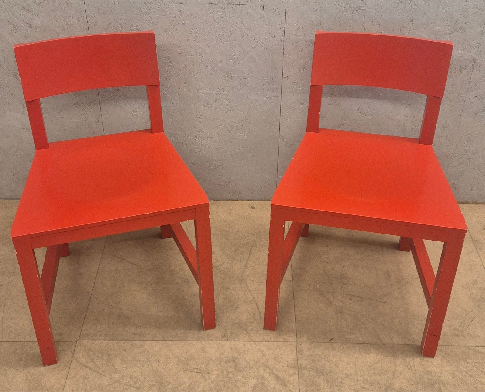 Moooi / Atelier Van Lieshout design stoelen rood, Ophalen, Minimalistisch design, Gebruikt, Mooi