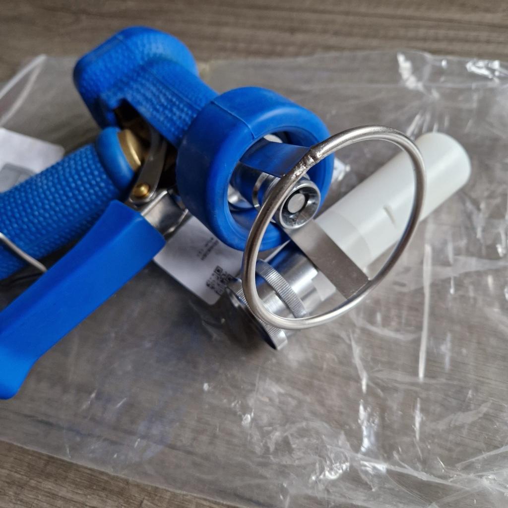 Hogedrukreiniger/blaaspistool met koppelstukken, Nieuw, Met regelbare waterdruk, Elektrisch, Ophalen