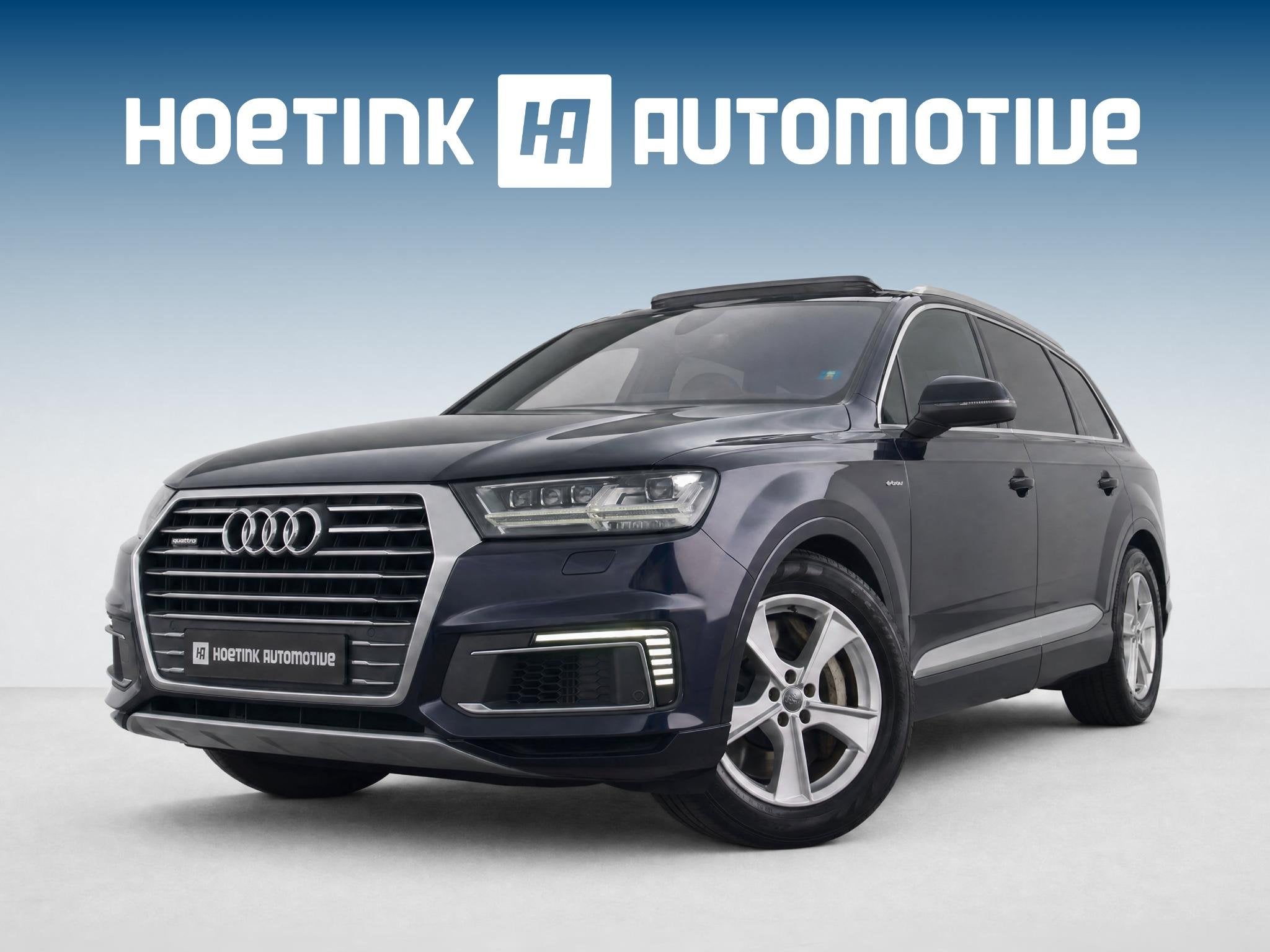 Audi Q7 3.0 TDI e-tron quattro Premium | Pano | Matrix-LED |, Auto's, Audi, Automaat, Gebruikt, Euro 6, Blauw