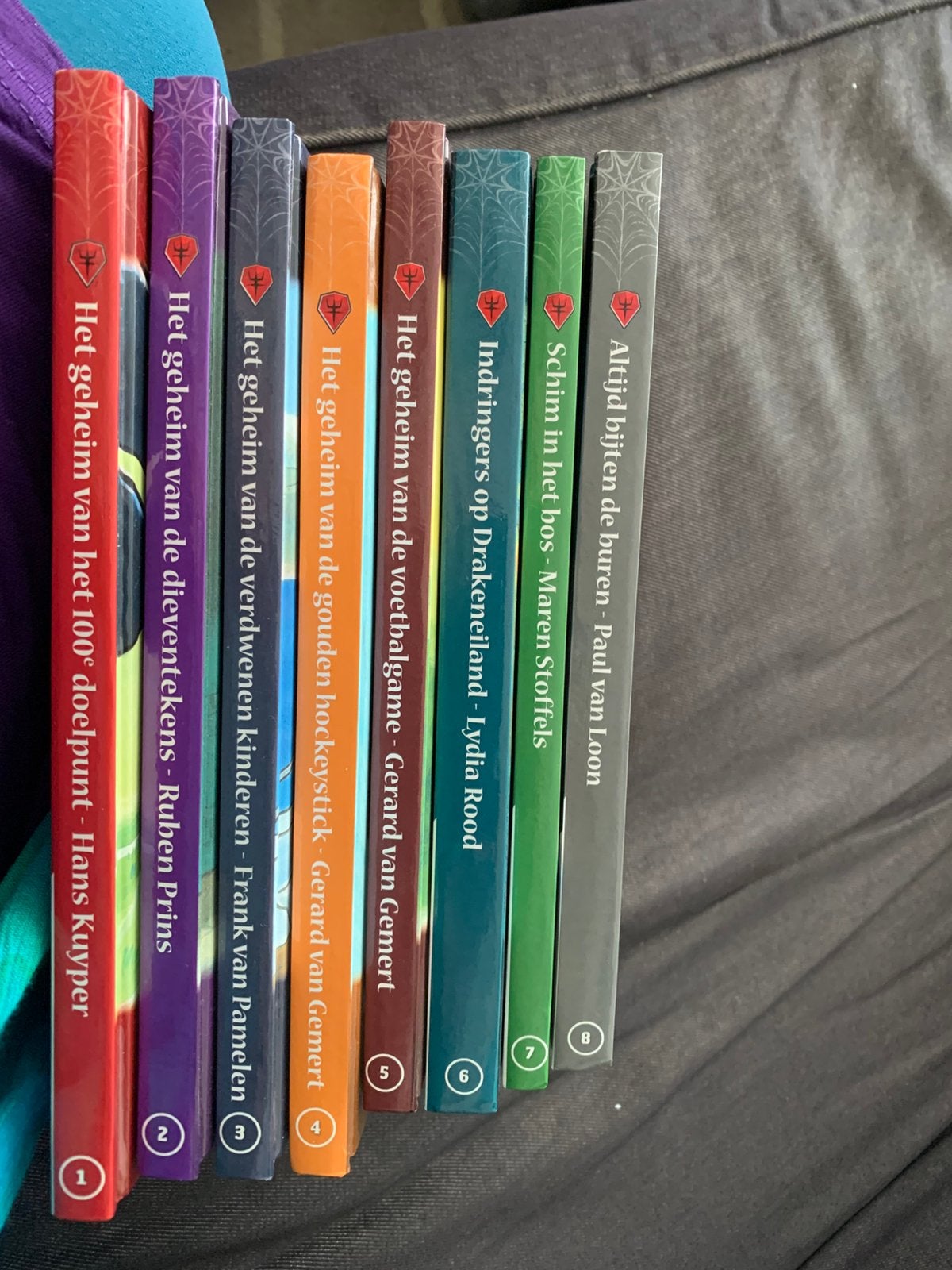 Taptoe boekjes 1-8 serie spannende jeugdboeken, Boeken, Ophalen of Verzenden, Zo goed als nieuw