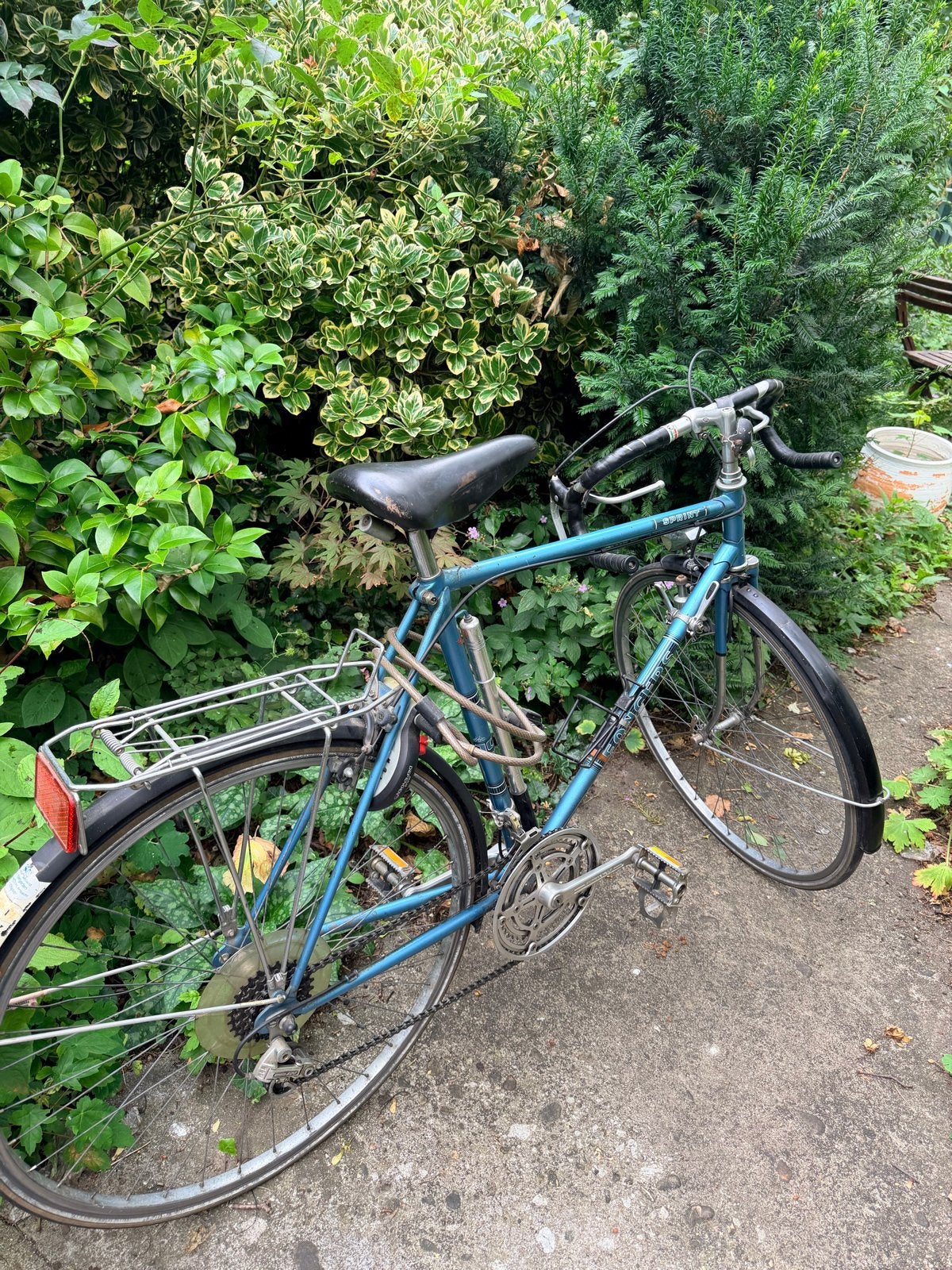 Fongers fiets van eerste eigenaar, schoongemaakt + slot, 28 inch, Gebruikt, 10 tot 15 versnellingen, Velgrem