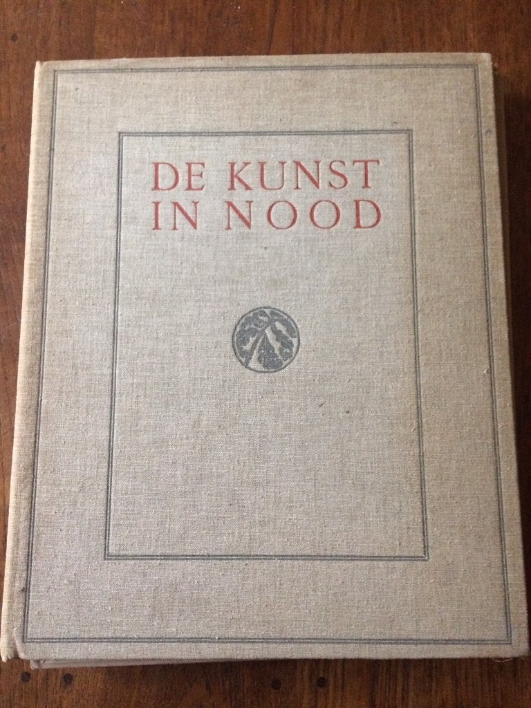 De kunst in nood. Linnen map met zes brochures, Ophalen of Verzenden, Gelezen, Schilder- en Tekenkunst, Cornelis Gabriel Kleykamp