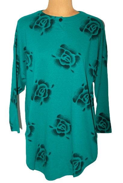 Finn Wear sweaterdress, truitje, groen, Mt. S, Verzenden, Finn Wear, Zo goed als nieuw, Maat 36 (S)