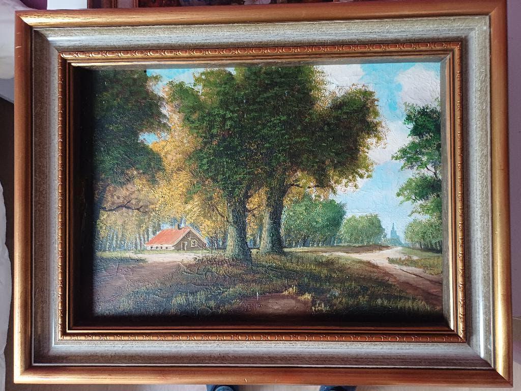 Schilderij, Antiek en Kunst, Kunst | Schilderijen | Klassiek, Ophalen