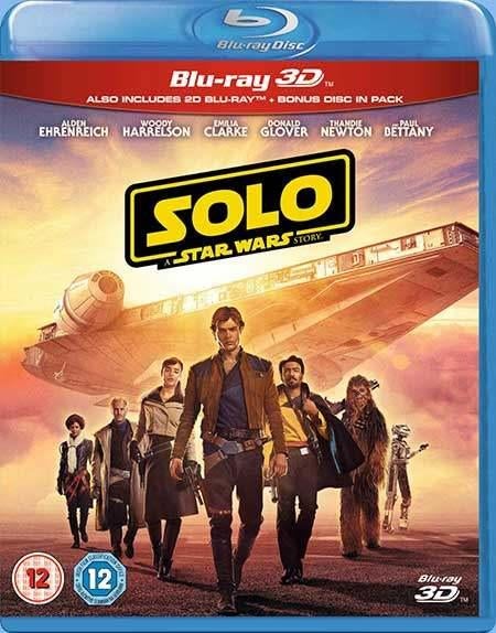 Blu-ray 3D: Solo: A Star Wars Story (2018 Alden Ehrenreich), Cd's en Dvd's, Blu-ray, Nieuw in verpakking, Actie, 3D, Ophalen of Verzenden
