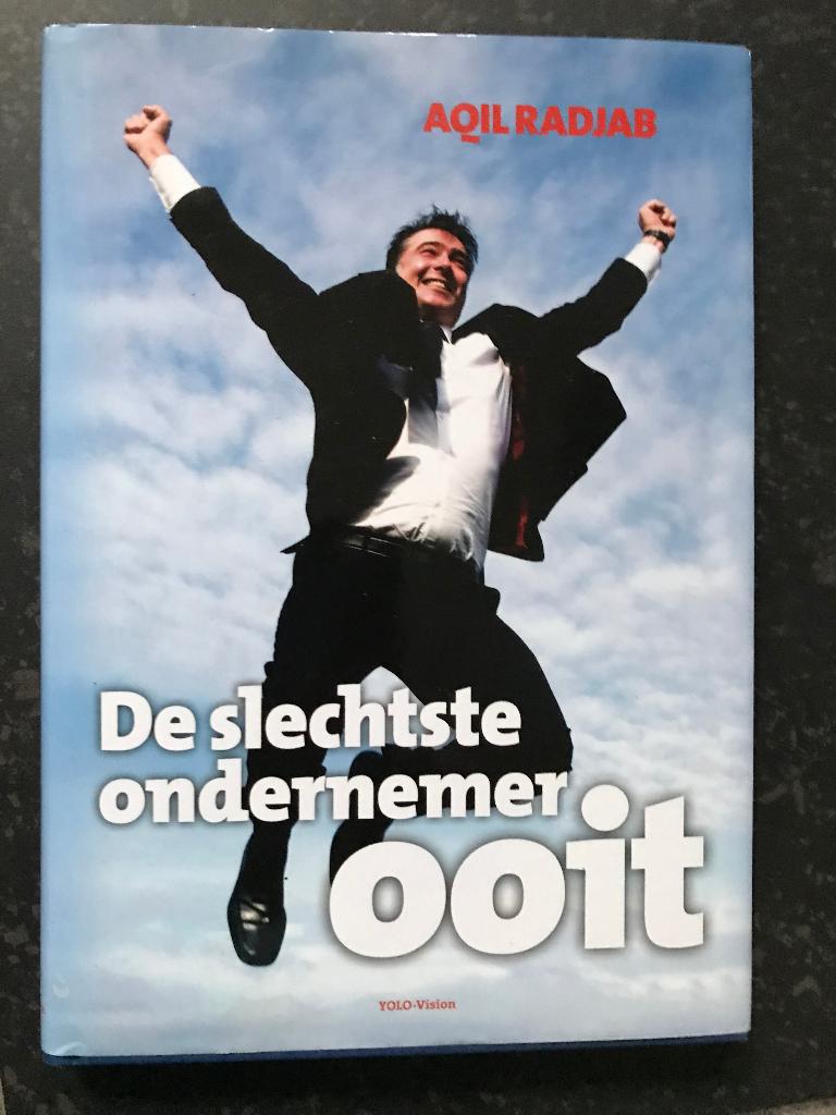 De slechtste ondernemer ooit! - Aqil Radjab IZGS hardcover, Ophalen of Verzenden, Nieuw, Management, Aqil Radjab