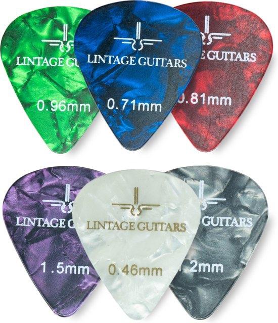 6 stuks - Plectrum voor gitaar - Plectrums - Plektrum, Verzenden, Nieuw, Foto of Kaart