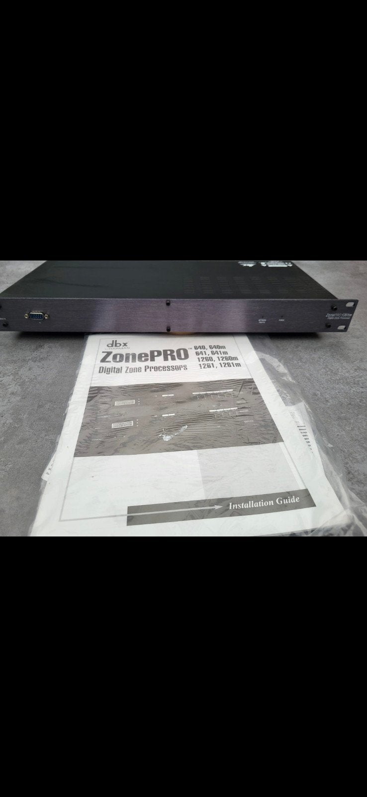 DBX zonePRO 1261 DSP Audio Processor, Ophalen of Verzenden, Zo goed als nieuw