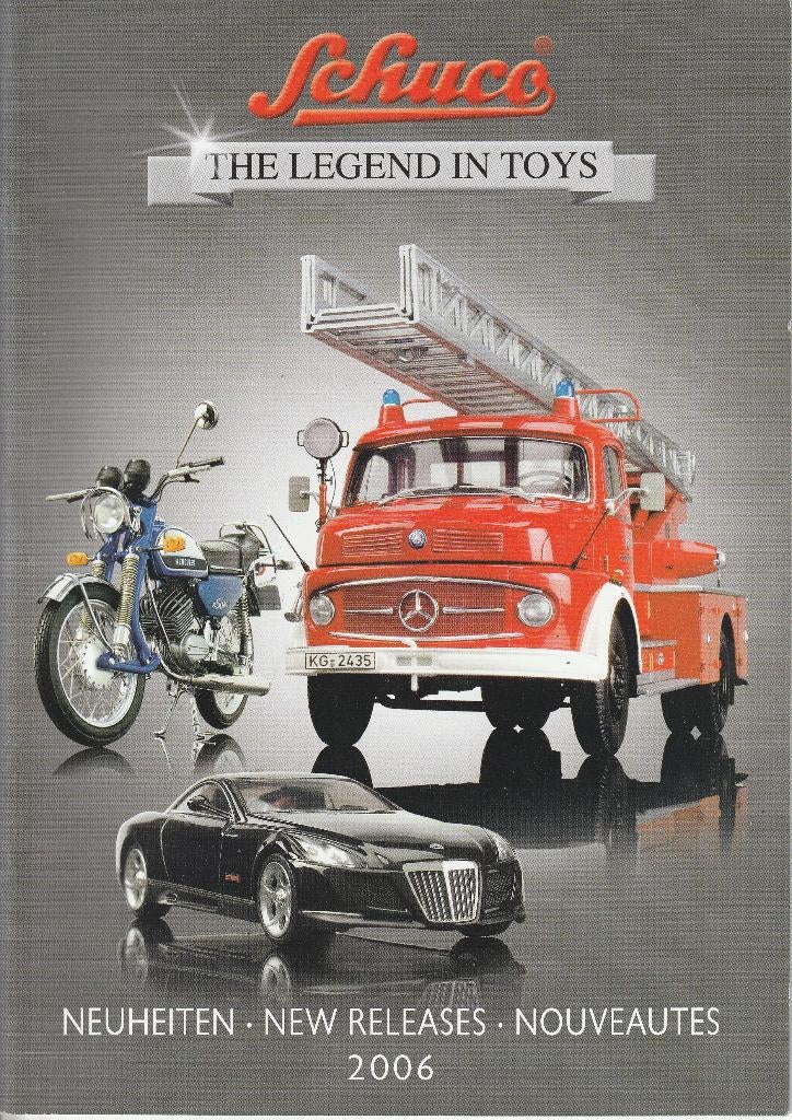 Schuco / The legend in toys, Ophalen of Verzenden, Gelezen, Catalogus