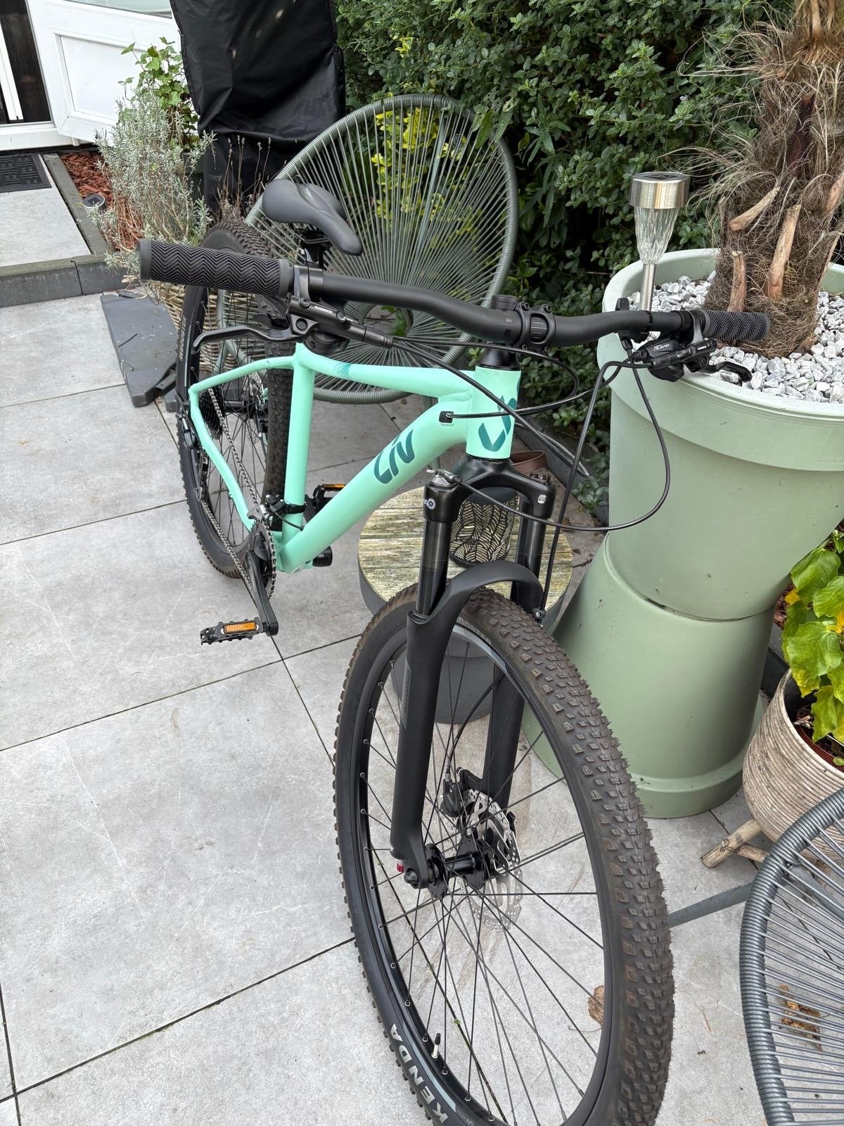 Nieuwe Liv Tempt 29er Mountainbike - Ocean Wave S 2022, Hardtail, Nieuw, Dames, Schijfrem