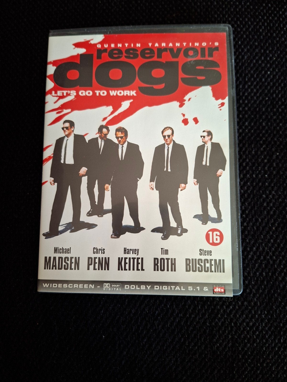 DVD Reservoir Dogs - Quentin Tarantino's misdaadklassieker, Maffia en Misdaad, Vanaf 16 jaar, Nederlands, Gebruikt