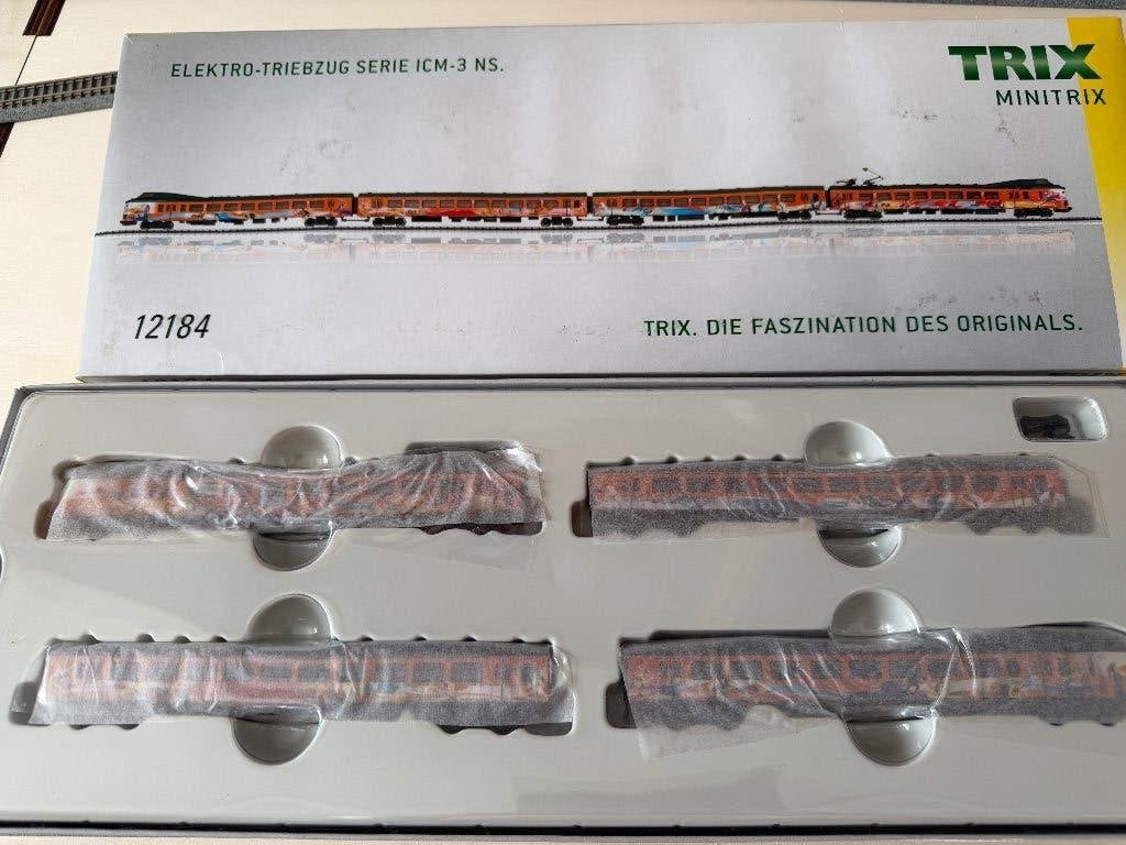 Nieuwe minitrix Olympische koploper, Treinset, Gelijkstroom, Trix, Nieuw