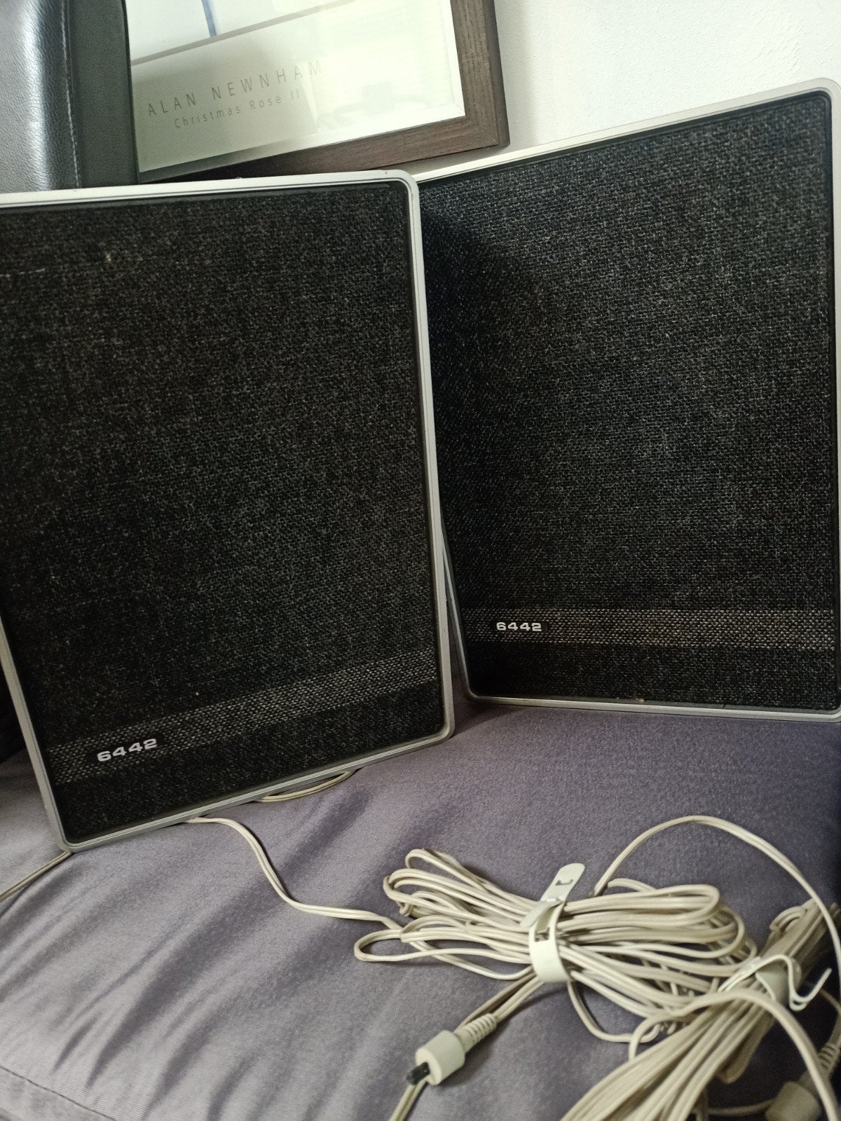 Vintage Philips SX6442/11R Boekenplank Luidsprekers (10W), Philips, Gebruikt, Ophalen of Verzenden, Minder dan 60 watt