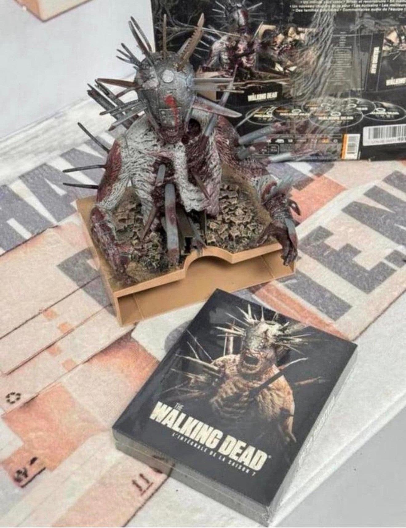 The Walking Dead Seizoen 7 Gelimiteerde Spike Walker Blu-ray, P, Boxset, P, Ophalen of Verzenden