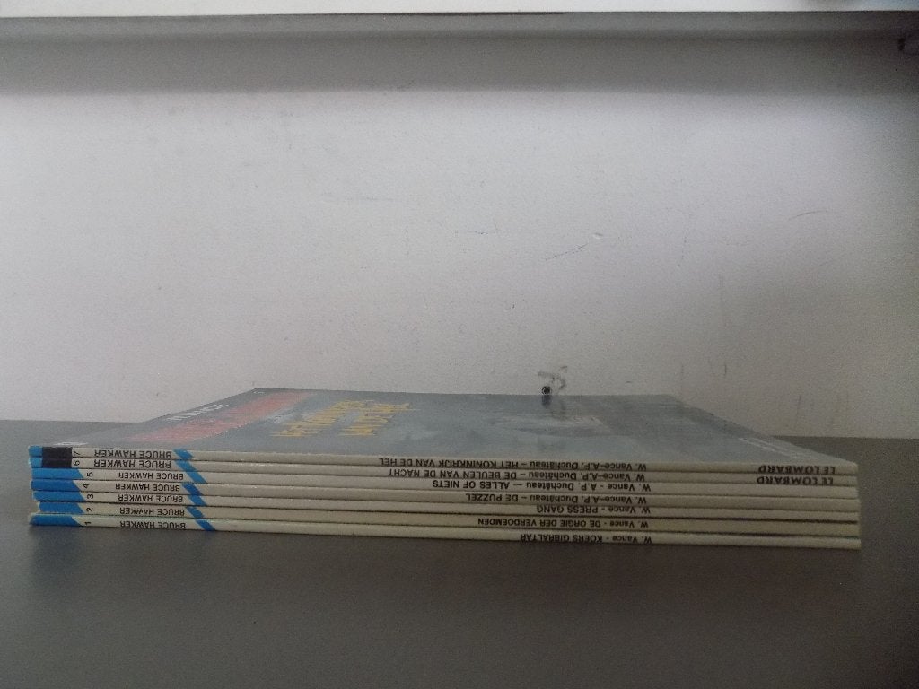 Bruce J.Hawker ~ Complete serie 1 t/m 7, Complete serie of reeks, Ophalen of Verzenden, Zo goed als nieuw, William Vance