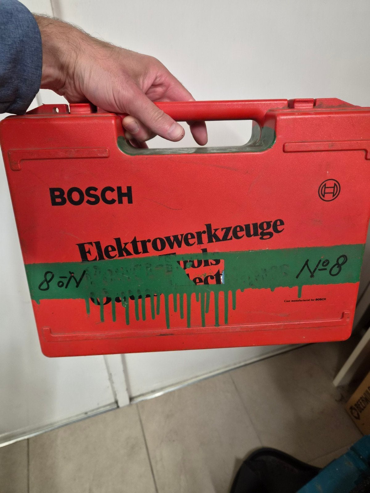 Lege koffer voor Bosch decoupeerzaag, Ophalen of Verzenden, Gebruikt