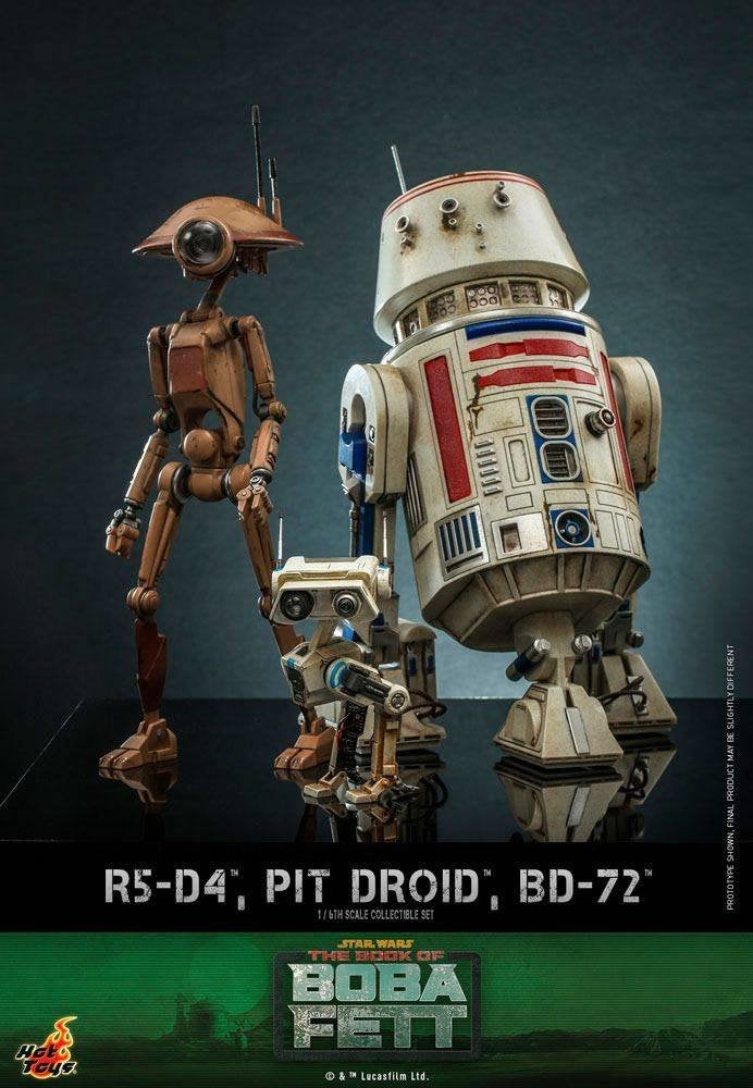 Hot Toys Star Wars The Mandalorian R5-D4, Pit Droid, & BD-72, West Campus 1 76863 Herxheim (DE), Heo GmbH, Nieuw, Ophalen of Verzenden