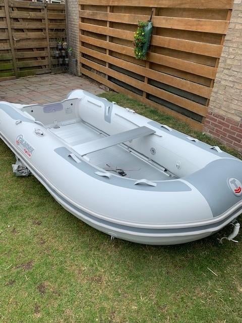 Talamex Highline HLX 350 aludeck rubberboot, Watersport en Boten, Ophalen, Zo goed als nieuw, Aluminium