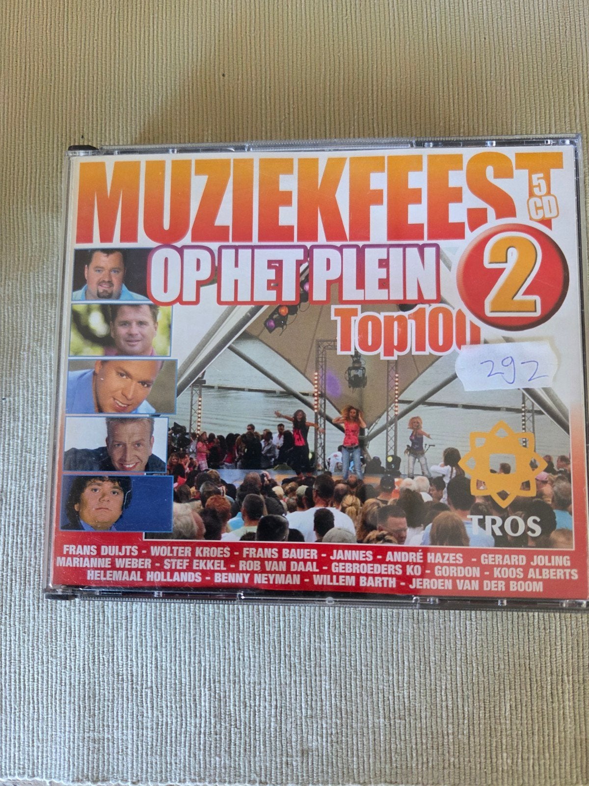 Muziekfeest Op Het Plein 2 Top 100 - 5 CD Boxset, Ophalen of Verzenden, Gebruikt, Schlager, Boxset
