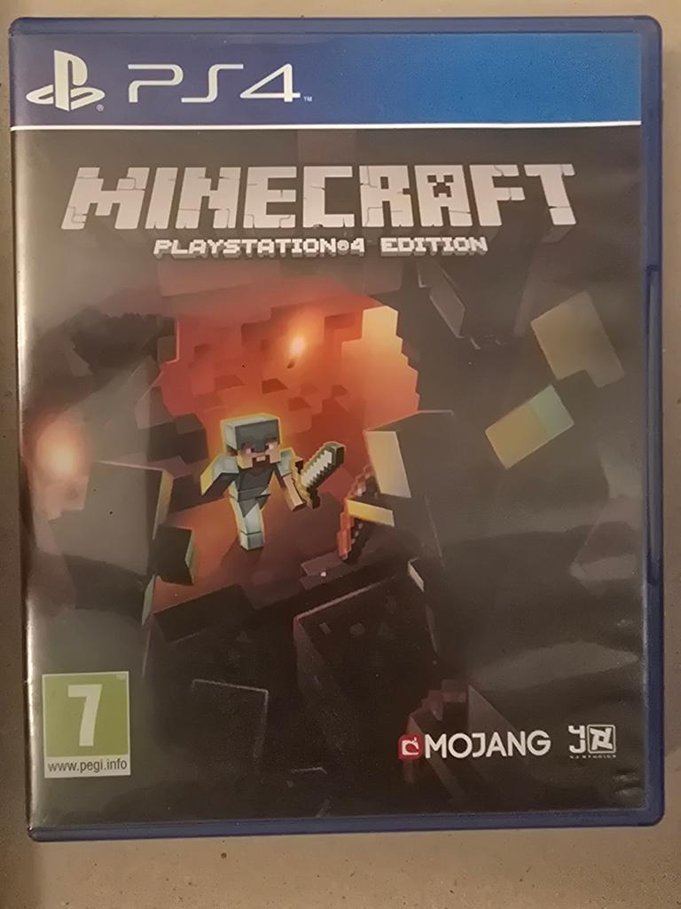 Minecraft PlayStation 4 Edition - PS4 Game, Overige genres, Ophalen of Verzenden, Zo goed als nieuw, Eén computer