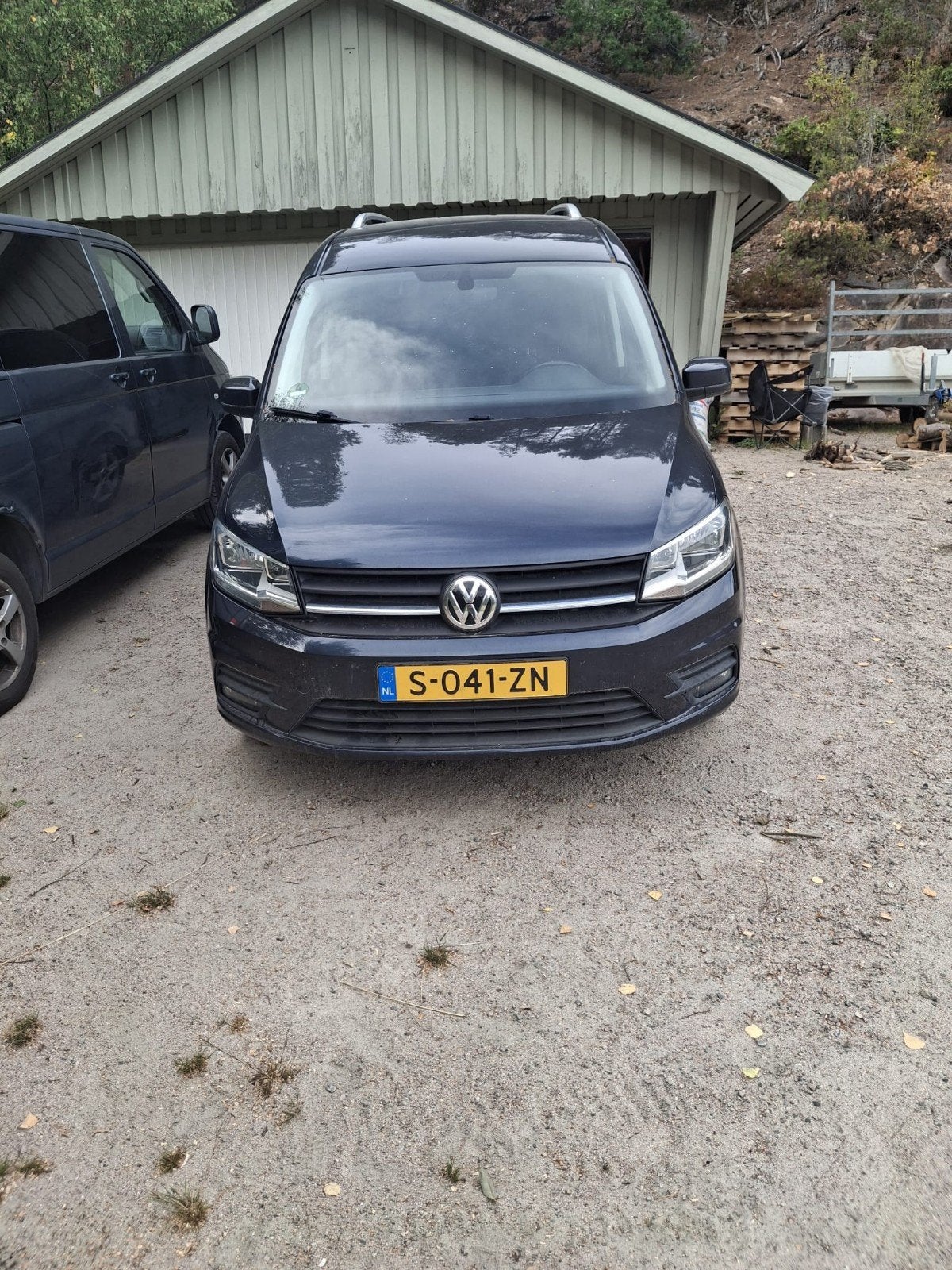 Volkswagen Caddy Combi Maxi 1.4 TSI 125pk 2018 Blauw, Voorwielaandrijving, 1250 kg, Zwart, Blauw