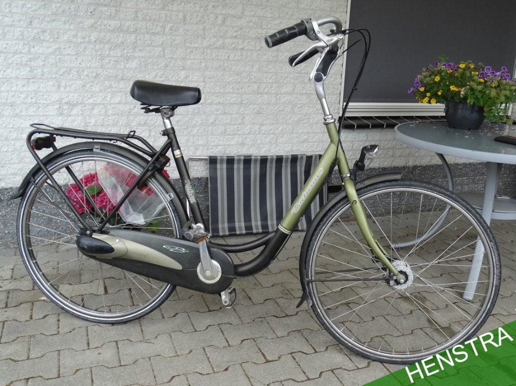 Batavus Verona Zwart-Groen | FM54 7V | Dames Fiets, 53 tot 56 cm, Ophalen, Gebruikt, Batavus
