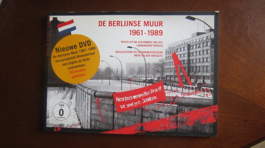 De BERLIJNSE MUUR,incl.DVD, Ophalen of Verzenden, 20e eeuw of later, Zo goed als nieuw