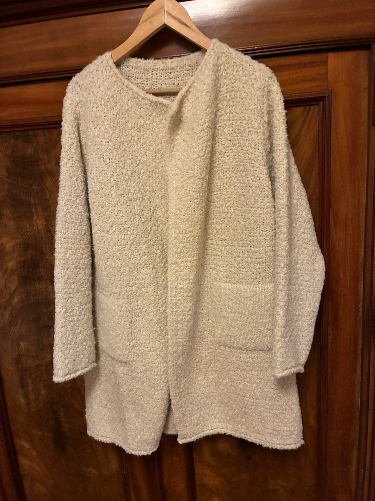 Knitial Italie vest wit crème lijkt XL, wol, Ophalen of Verzenden, Zo goed als nieuw, Maat 46/48 (XL) of groter, Wit