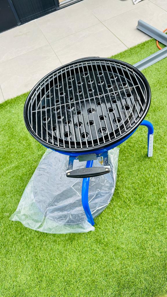 Cadac skottelbraai, Ophalen, Gebruikt