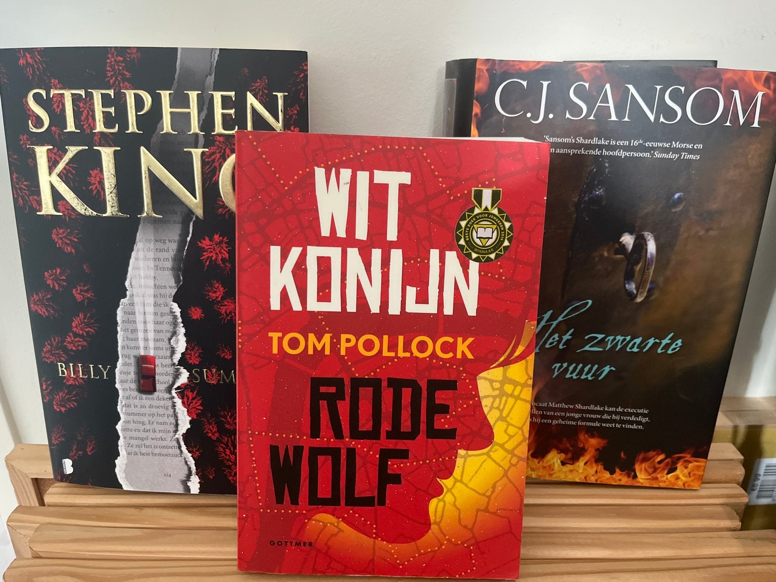Stephen King, Tom Pollock, C.J. Sansom = 5 euro Totaal, Ophalen of Verzenden, Gelezen