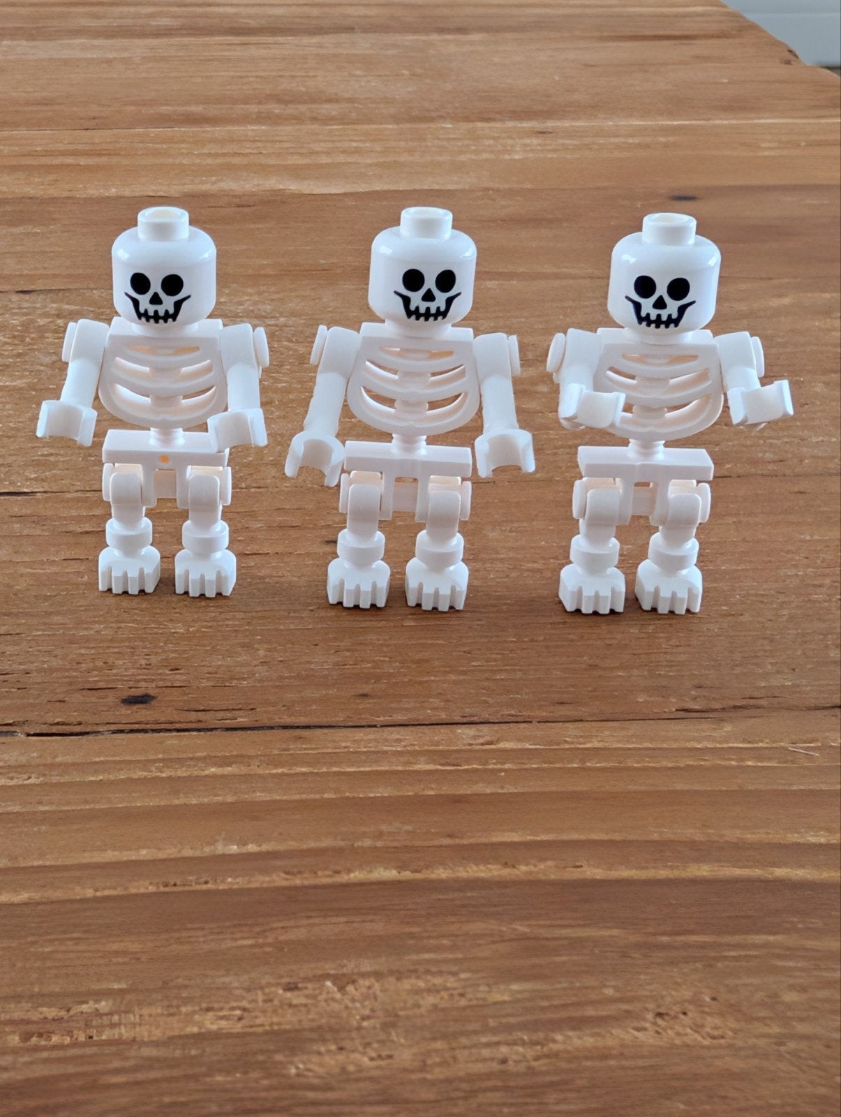 Lego Minifigures skelet 3x, Lego, Nieuw, Ophalen of Verzenden, Minifiguur